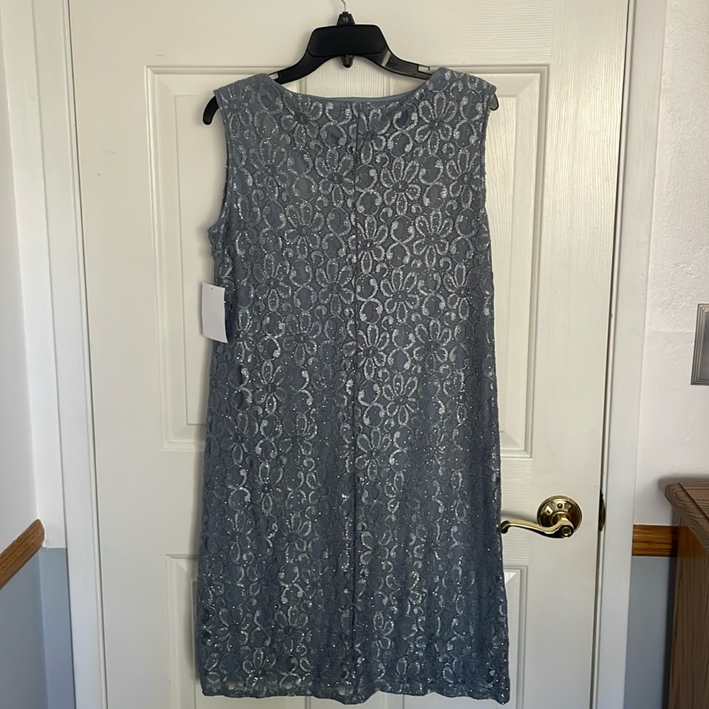 R&M Richard MOB dress, teal size 16 - Picture 6 of 13